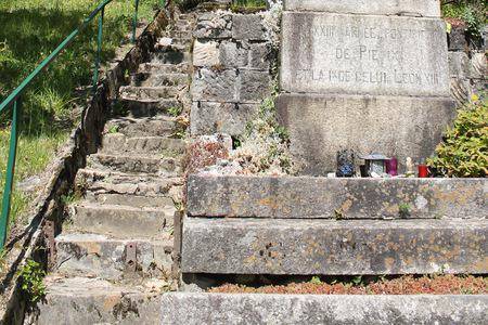 Vierge noire dans les anciennes vignes Vierge noire dans les anciennes vignes